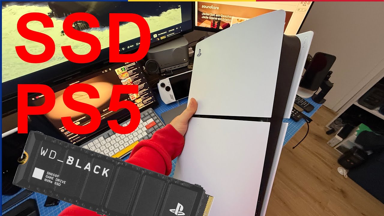 Mai multă stocare pe PS5 Slim / Pro !