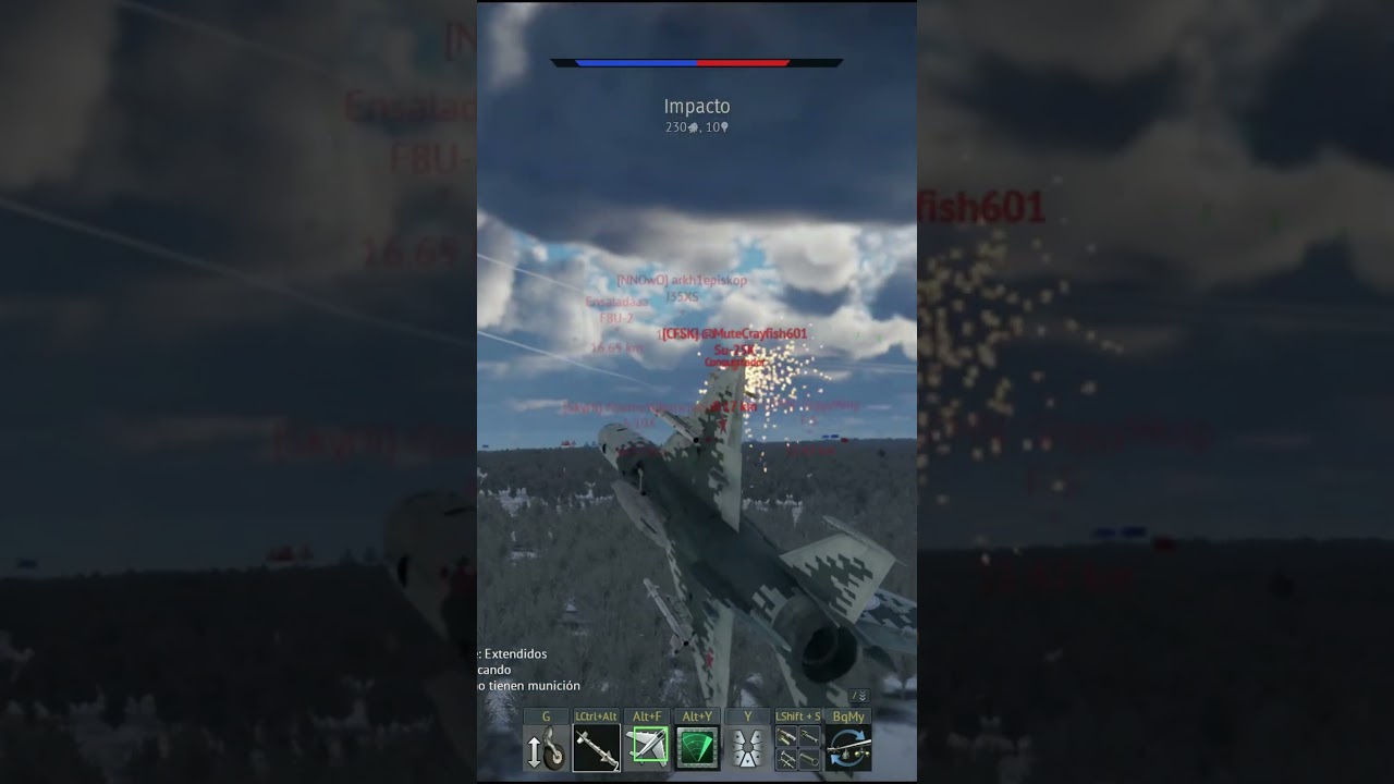 🔥 De 900 km/h a 440: MiG-21MF frena y abate con cañones | War Thunder 