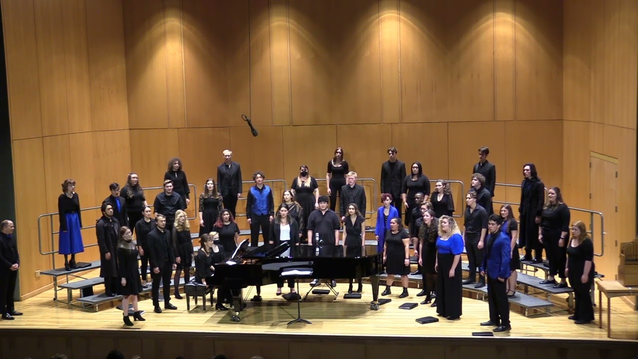 Somewhere - Leonard Bernstein & Stephen Sondheim / arr. Edgerton - UWF Singers, Dr. Peter Steenblik