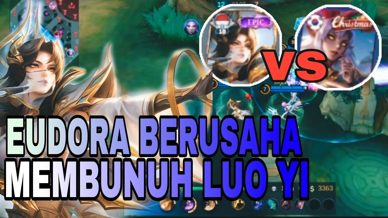 SOLO RANKED Pakai Hero Andalan| Luo Yi Skin Epic| MLBB