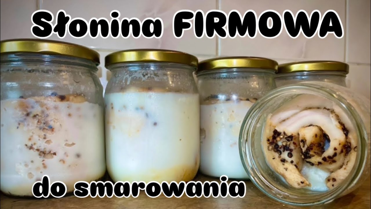 Słonina do smarowania… proste i pyszne…