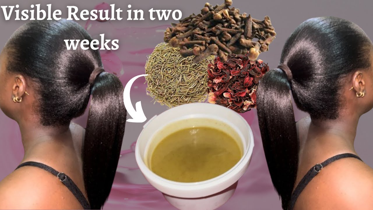 The Most Potent DIY Hair Butter for MASSIVE Hair Growth | Grow Thicker and Longer Hair #hair #howto