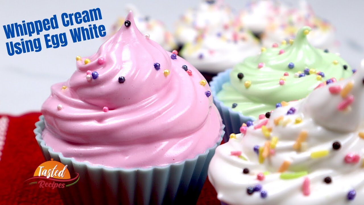 How to Make A Perfect Whipped Cream at Home Using Egg White