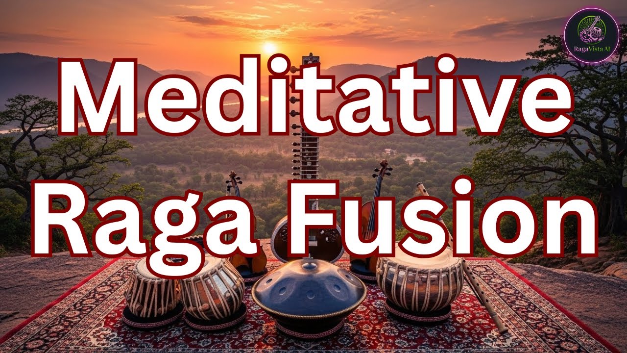 Meditative Raga Fusion | Sitar, Flute, Violin & Handpan