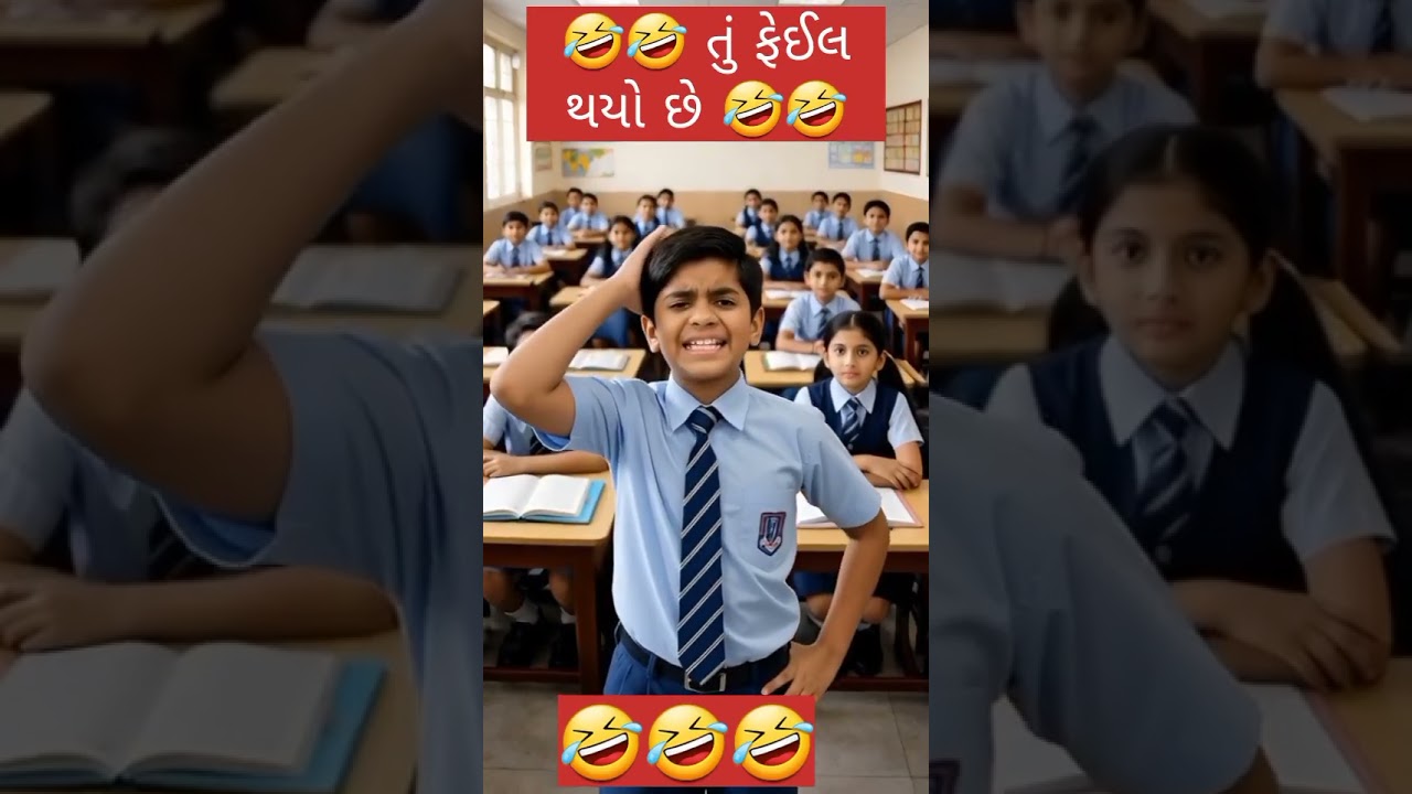 🤣🤣 તું ફેઈલ થયો છે 🤣🤣 