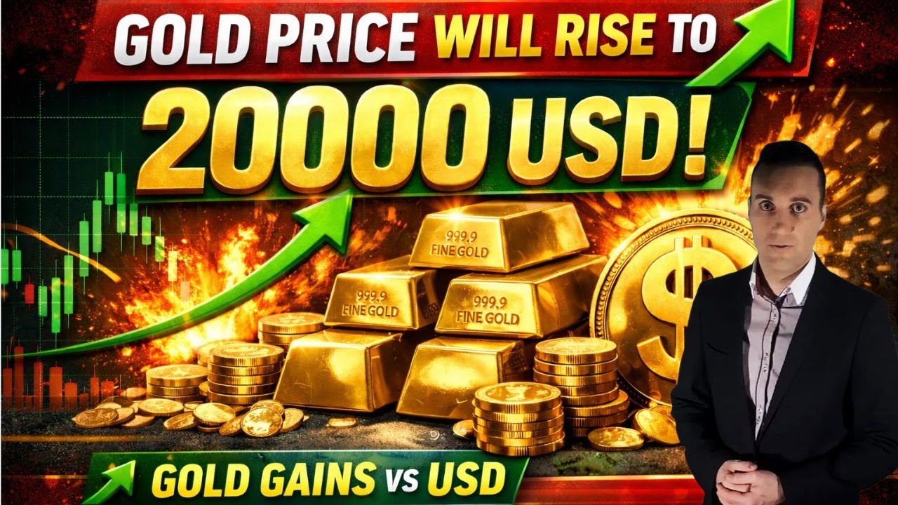 De goudprijs zal stijgen naar $20.000! Goud wint aan waarde ten opzichte van de dollar &mdash; Moet u goud blijven kopen?