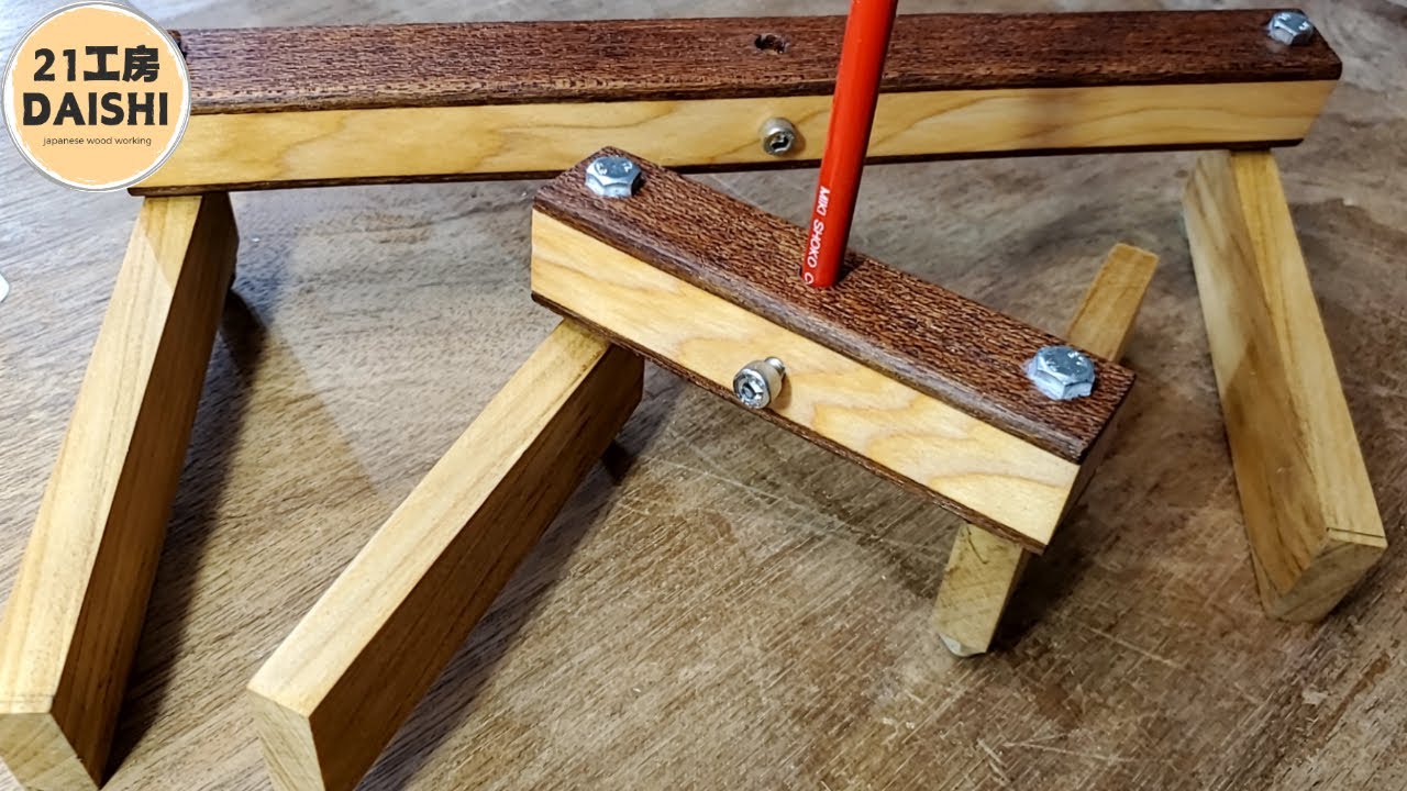 Деревообработка DIY] Центроискатель, инновационное производство приспособлений