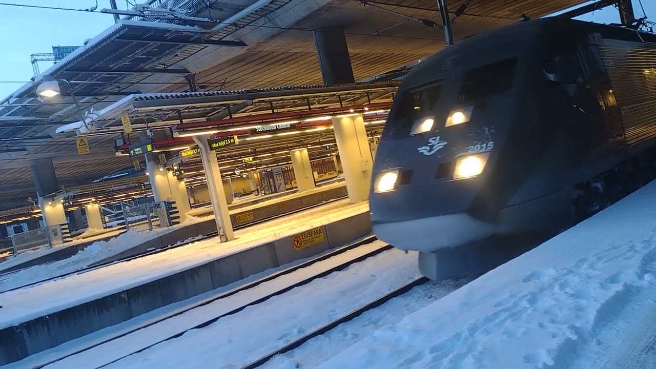 Tåg i Stockholm / Trains in Stockholm 
