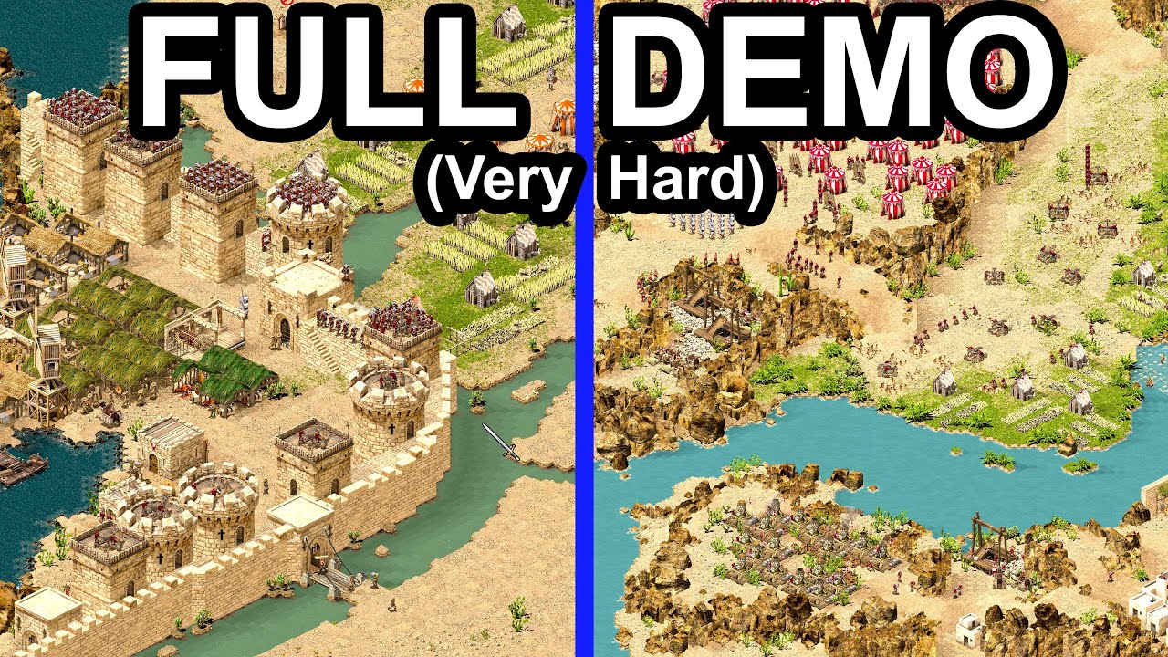 FULL DEMO (Very Hard) - Stronghold Crusader Definitive Edition