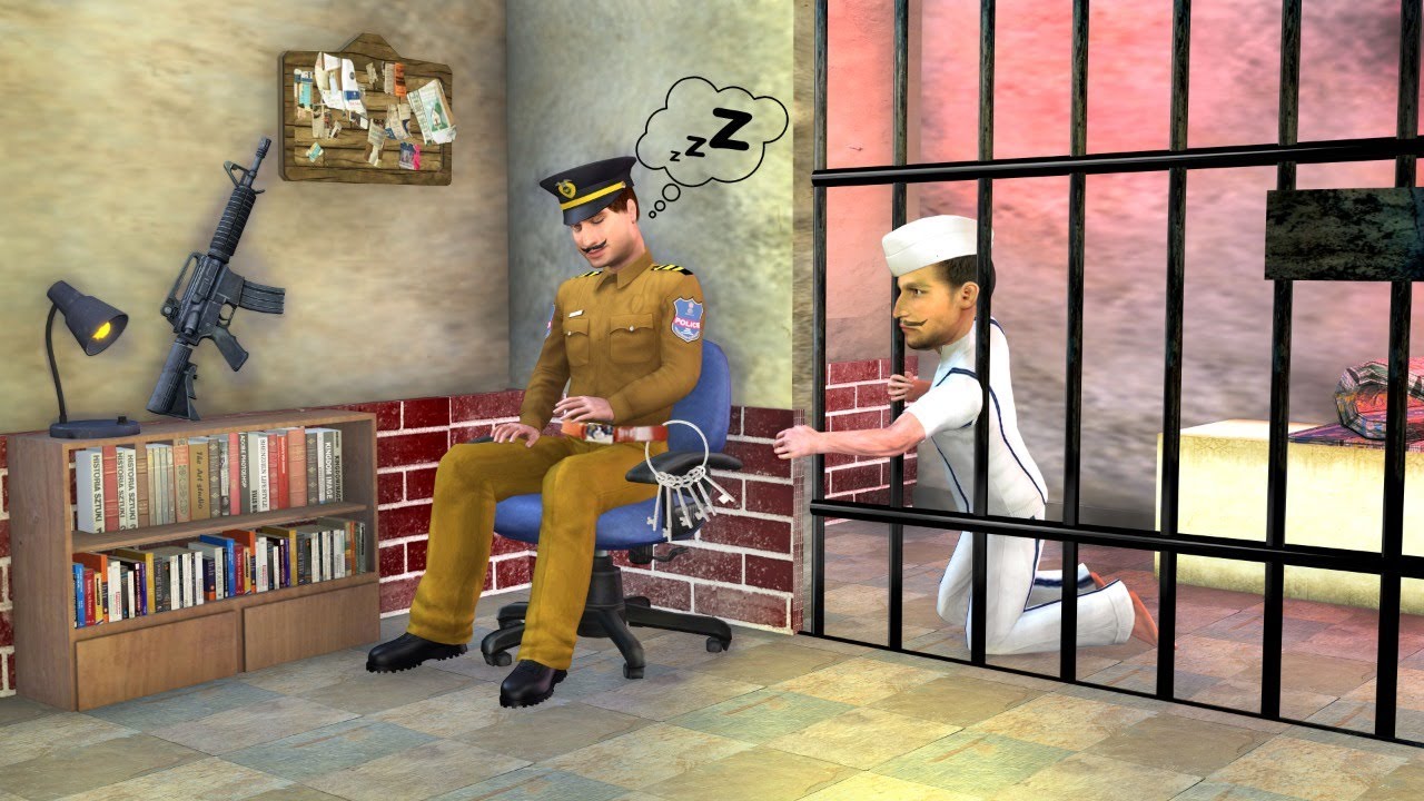 चांबियाँ चोर जेल से फरार Keys Thief Jail Escape Must Watch New Funny Comedy Video Hindi Kahaniya
