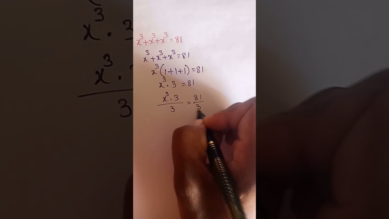 find x,#simple tricks #competitive #mathbit