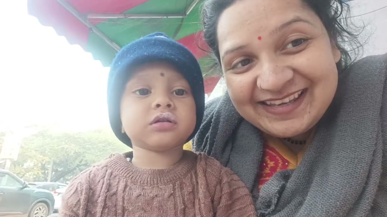 Biggi gya mama, nana, nani  se milne,💪
