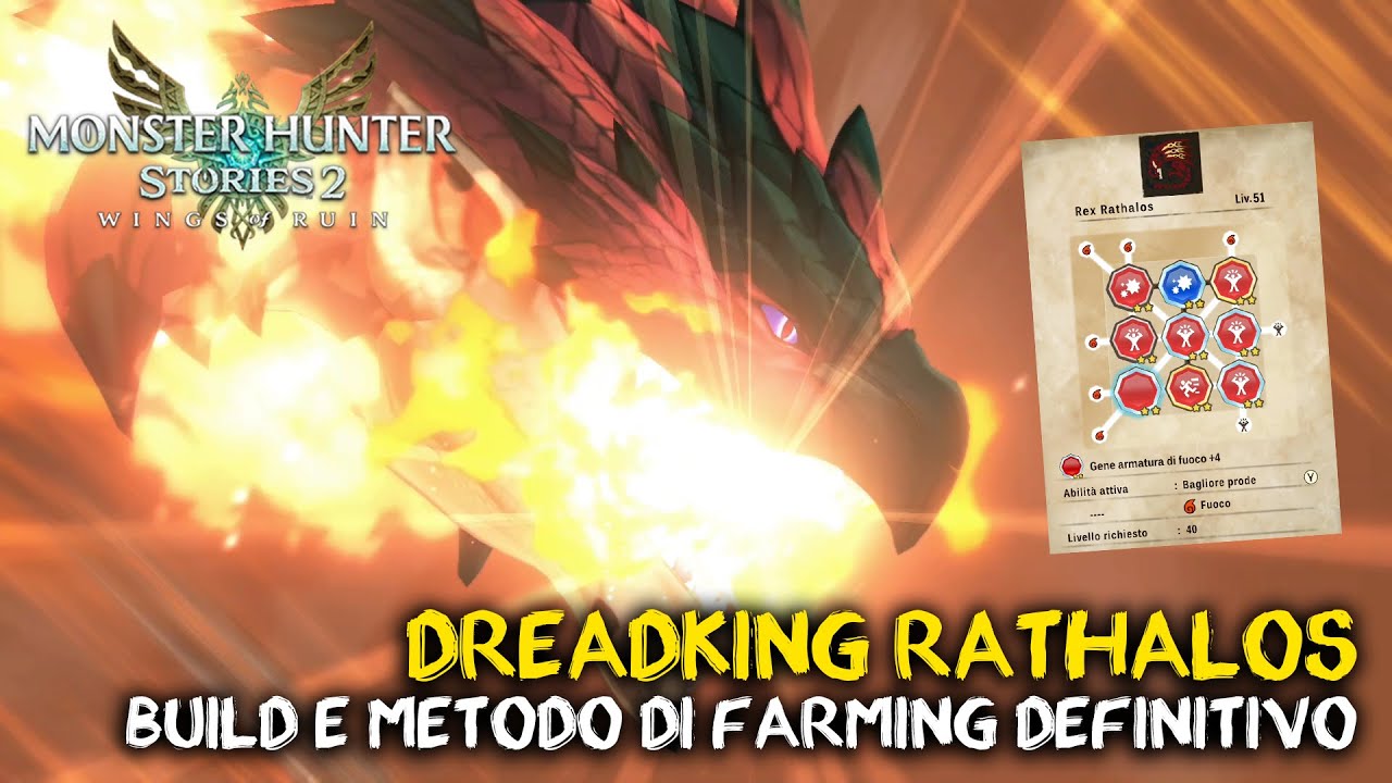 MH STORIES 2 | BUILD PER IL DREADKING RATHALOS (Rex) + IL METODO DI FARMING DEFINITIVO DEI GENI