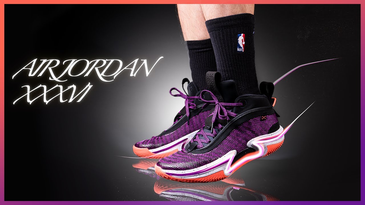 Air Jordan 36 實鞋介紹 / 看得見的輕量，踩得出的回彈！