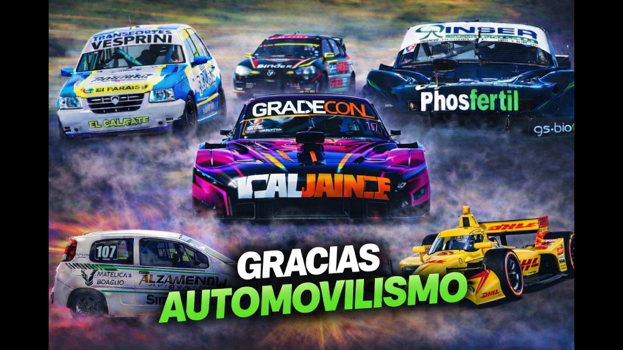 Carreras por todas partes! Turismo Pista + TCM + Indycar + Nascar. Análisis EN VIVO de VYAF
