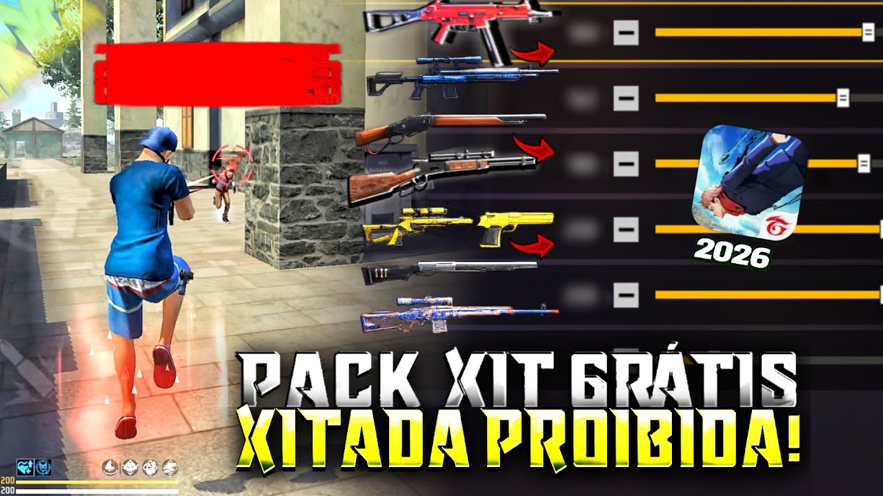 SENSI NOVA ATUALIZAÇÃO VIP🤬🩸MIRA NĀO TREMER! A MELHOR SENSIBILIDADE PERFEITA PARA SUBIR CAPA NO FF