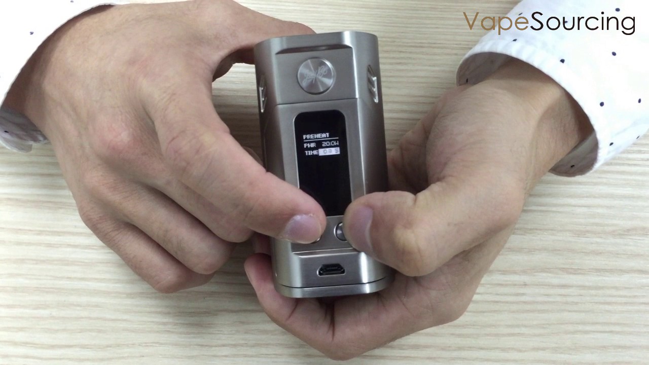 WISMEC Reuleaux RX300 TC Box Mod | from VapeSourcing