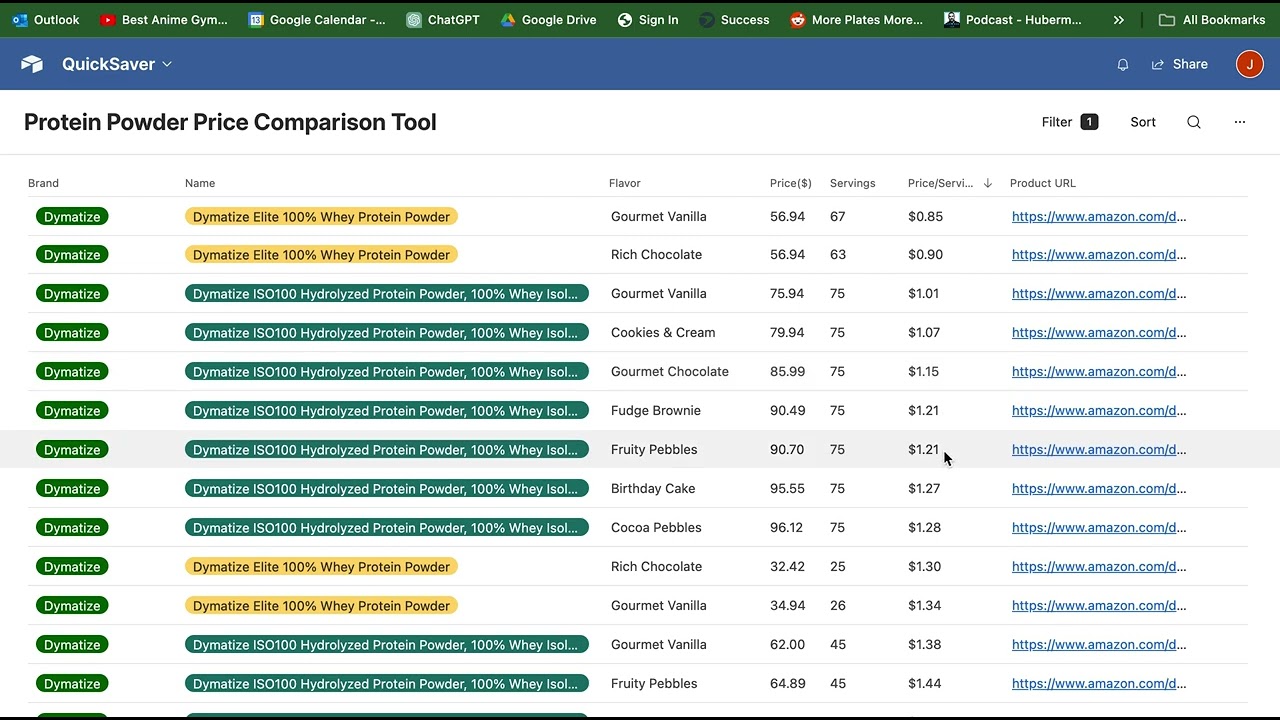 QuickSaver - Your go-to Price Comparison Tool