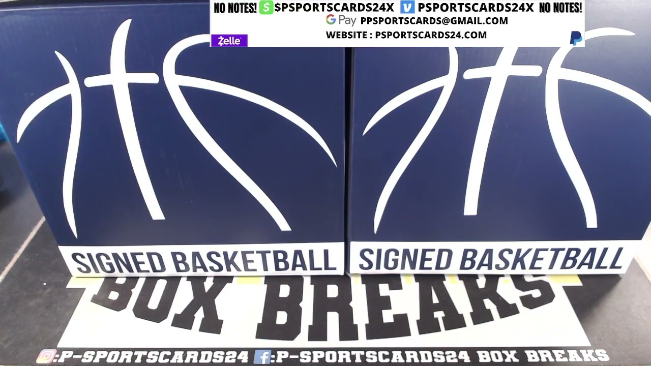 BREAK #1 | 2026 NBA AUTOGRAPHED FULL SIZE BASKETBALL LIVE BOX BREAK