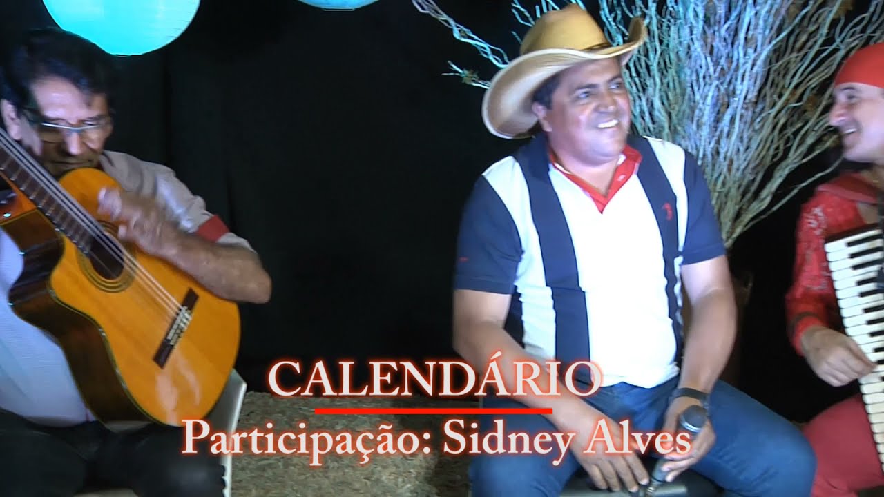 Calend&aacute;rio da Saudade Tost&atilde;o Sanfoneiro feat, Sidney Alves DVD AO VIVO Em Uberl&acirc;ndia