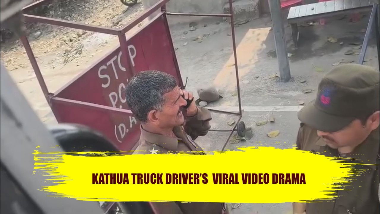Kathua Truck Driver&rsquo;s Challan Sparks Viral Video Drama