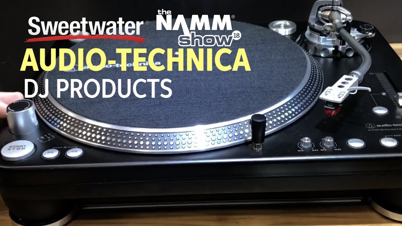 Audio-Technica Line of DJ Products at Winter NAMM 2018