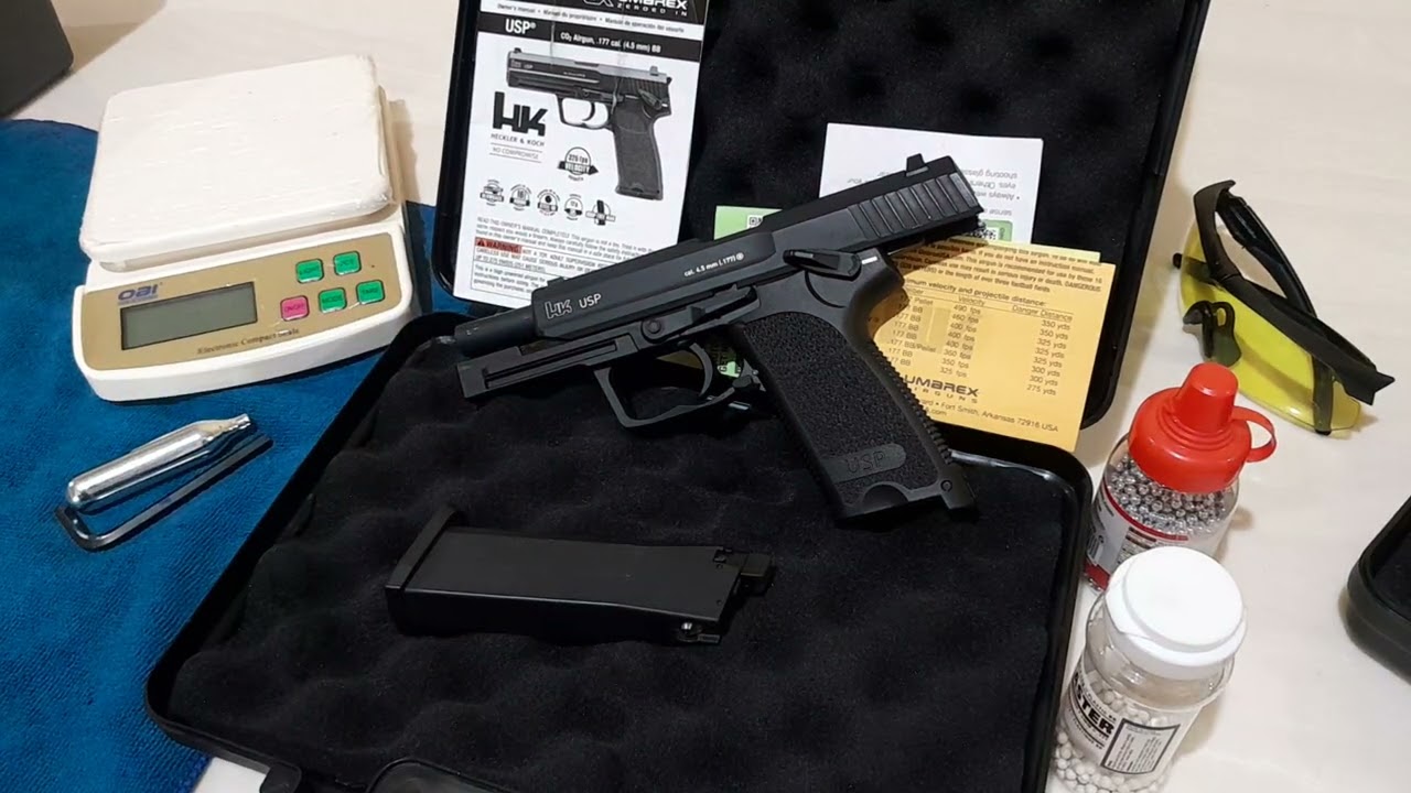 HK USP UMAREX cal. 4.5 Co2 Air Gun (Parte 1).