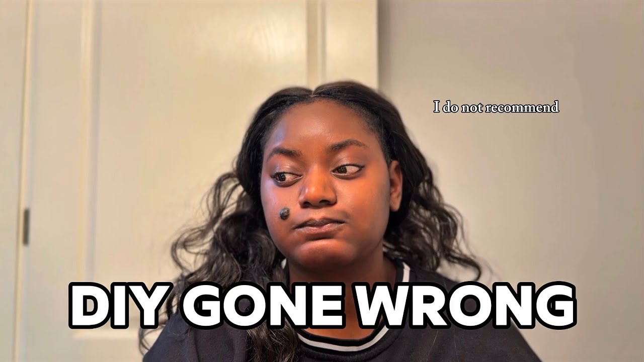 I Tried Doing My Own Sew-In… This Was a Bad Idea 😭