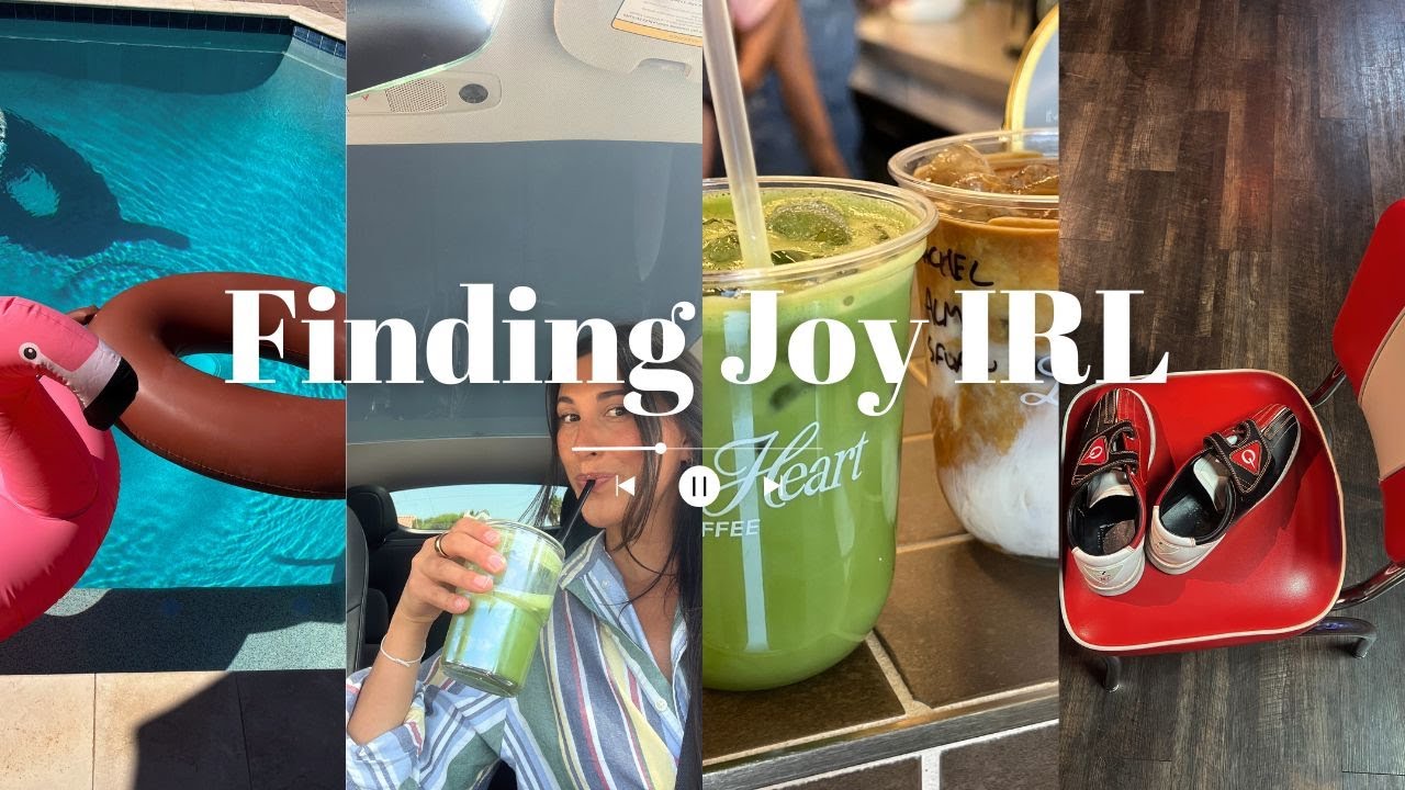 Bowling, BBQ & Being Present | Weekly Vlog on Finding Joy IRL
