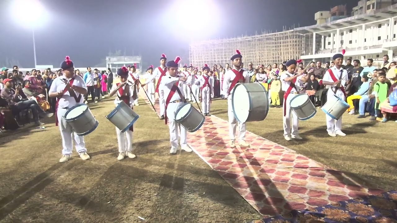 Student of VKV, Ramnagar, Silchar, performed at DSA Silchar. 
