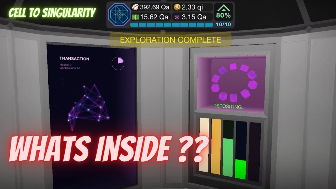 THIS is inside the SECRET VAULT in Cell to Singularity