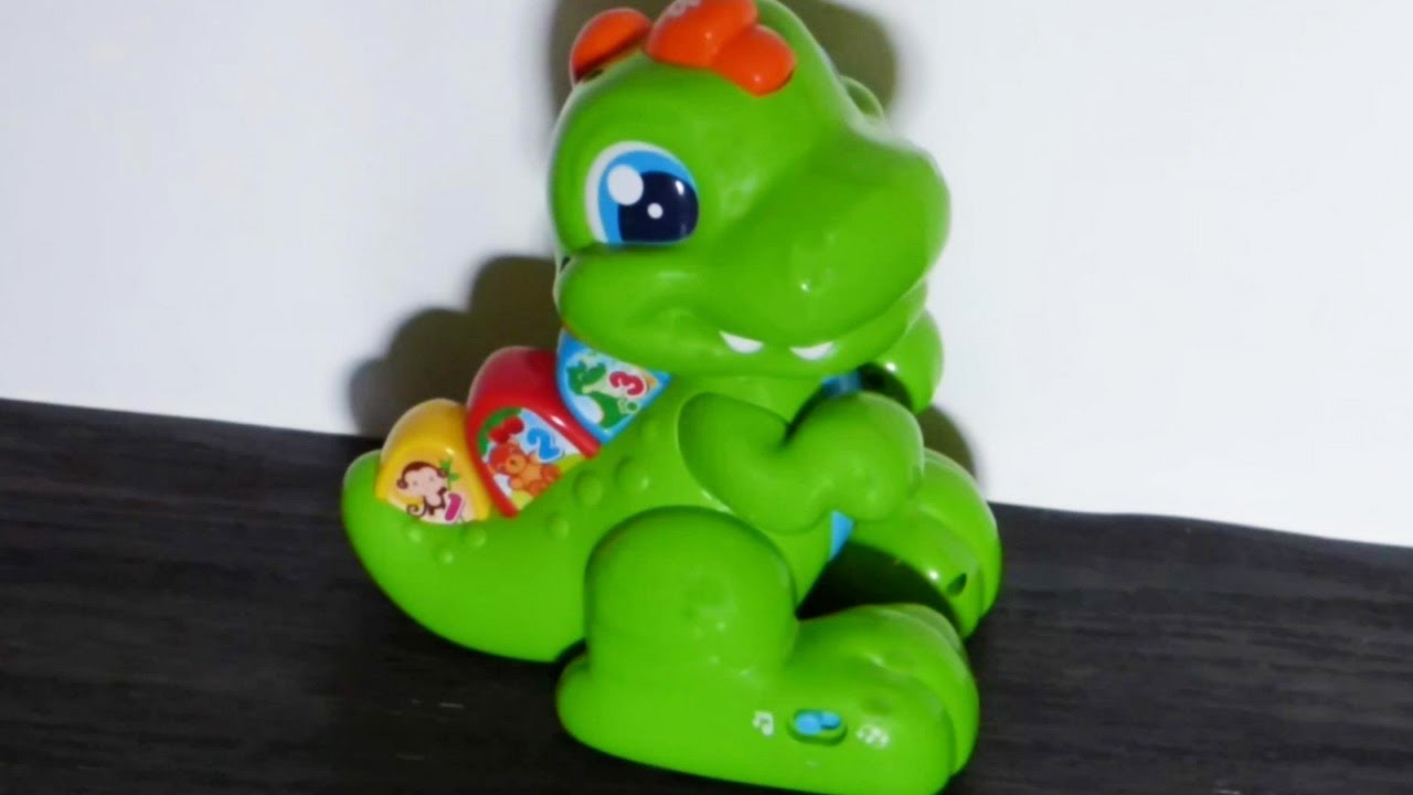 Clementony baby t rex dino toy