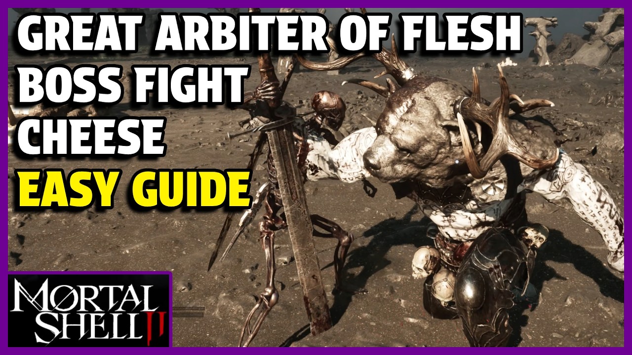 Mortal Shell 2 - Great Arbiter Of Flesh Cheese Boss Fight Easy Guide
