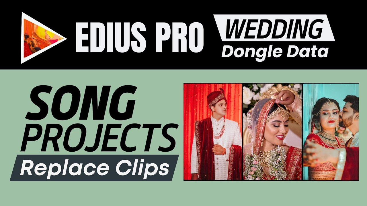 Learn How To Replace A Clip In Your Edius Wedding Song Project With This Easy Tutorial!