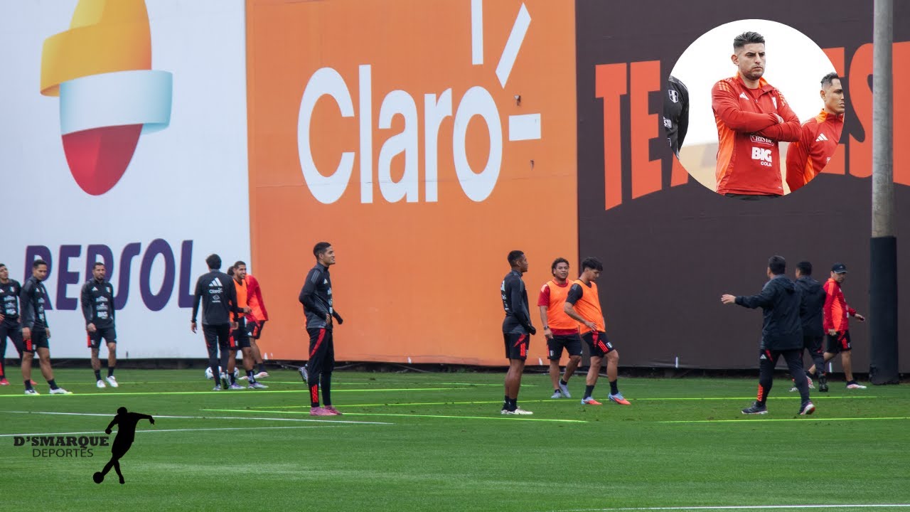 PENÚLTIMO DÍA DE ENTRENAMIENTO DE LA SELECCIÓN PERUANA CON LA  AUSENCIA DE CARLOS ZAMBRANO
