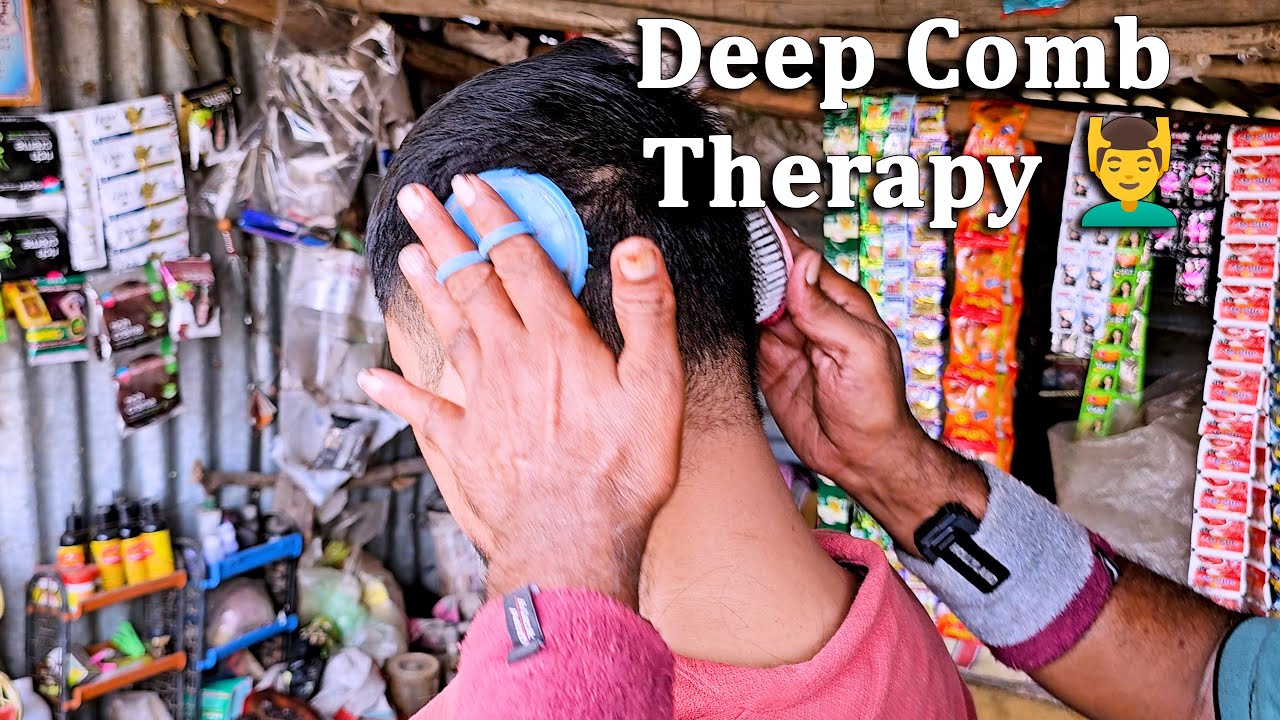 Street Barber’s MAGIC Hands ✨ Comb + Acupressure Massage