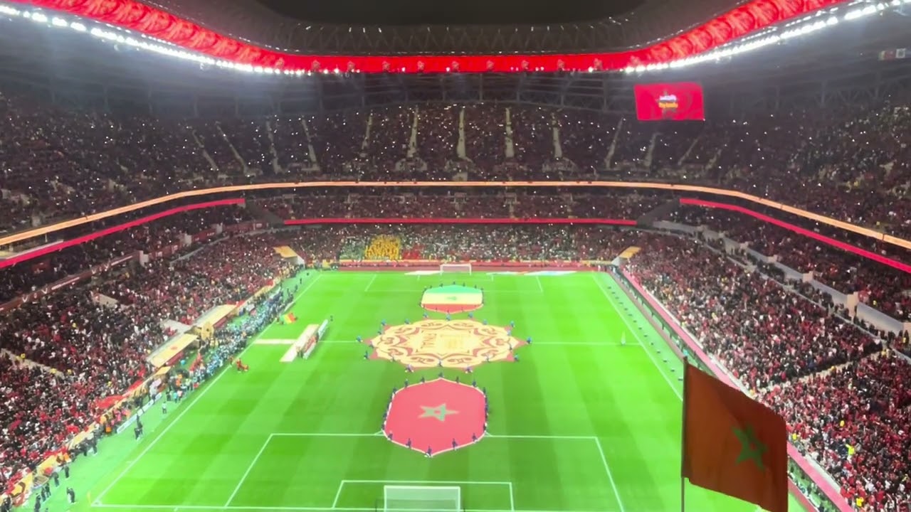 Morocco National Anthem - Senegal 🇸🇳 vs 🇲🇦 Morocco - AFCON 2025 Final