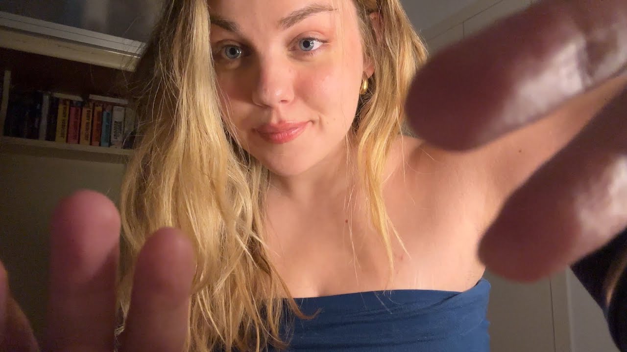 ASMR giving you a massage to help you relax and sleep (personal attention)