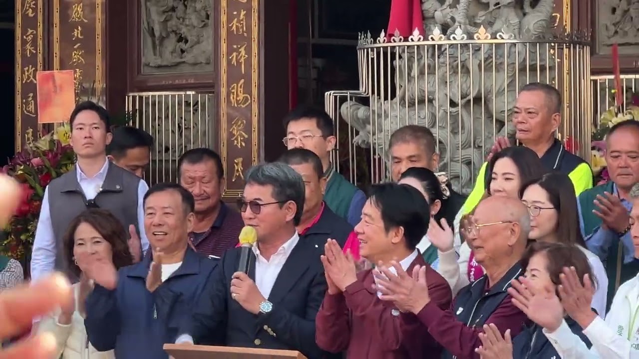 2026年2/18 歡迎總統來雲林石榴長和宮