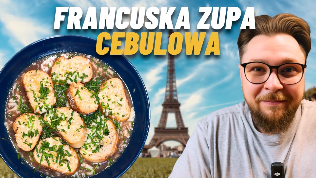 TA ZUPA TO FRANCUSKA PERFEKCJA! LEGENDARNA CEBULOWA Z GRZANKAMI I SEREM! 🇫🇷🧅