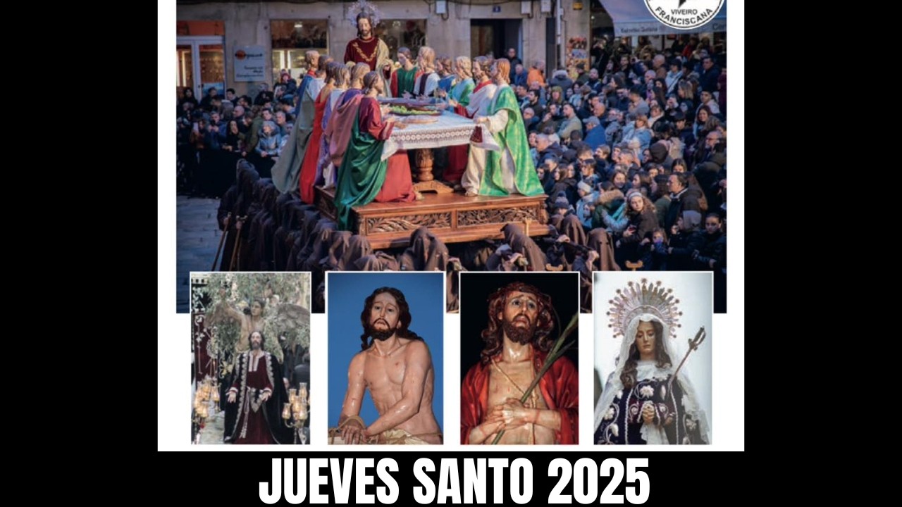 Semana Santa 2.025 Procesión de La Última Cena