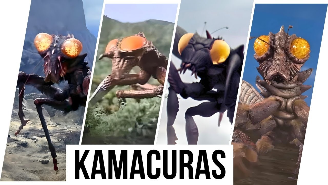 Kamacuras Evolution / Godzilla's Enemy in Movies & TV Shows