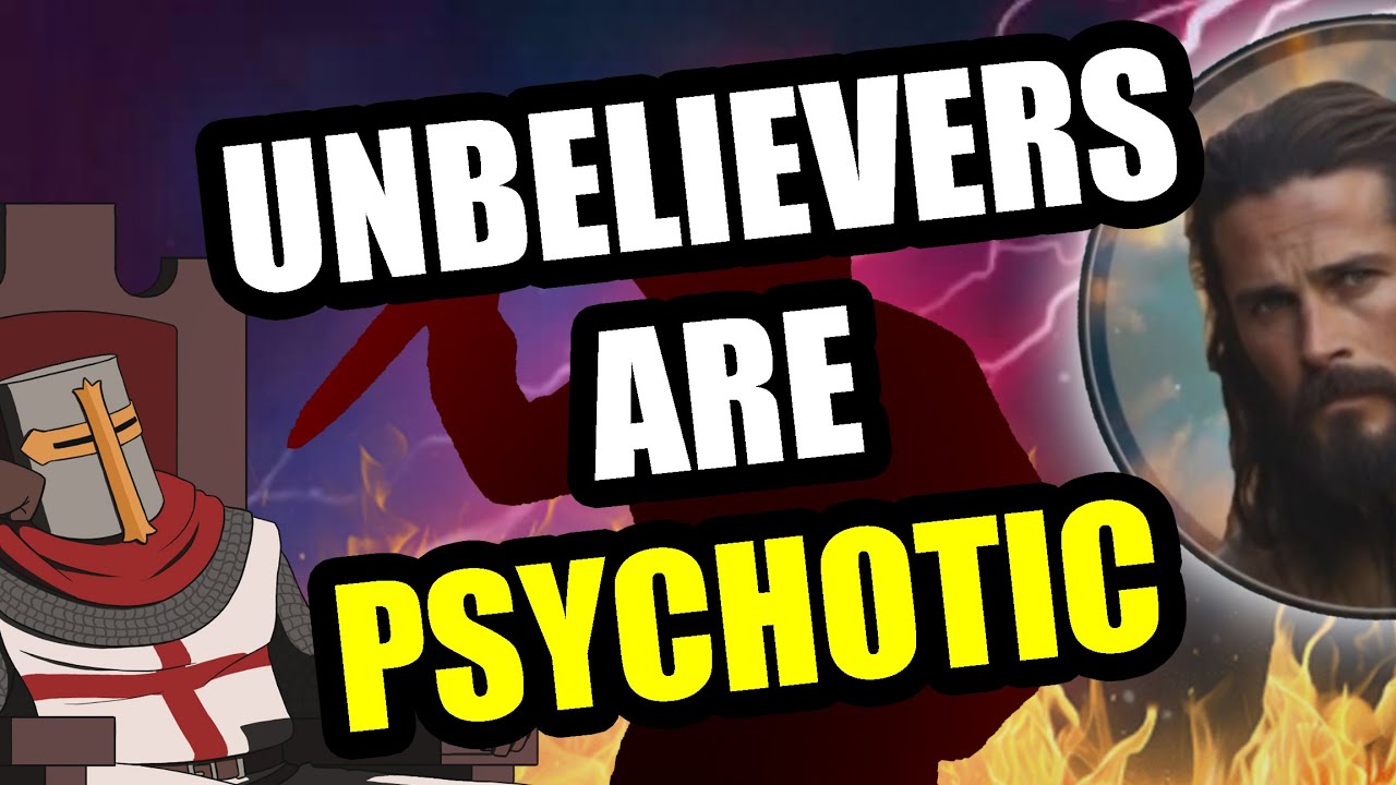 Only PSYCHOPATHS Don't Believe In God (Darwin To Jesus)