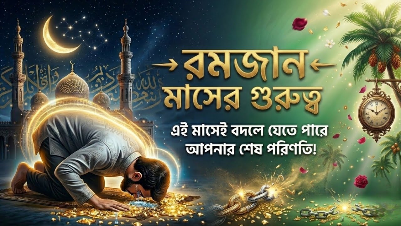  রমজান মাসের ফজিলত ।রমজানের প্রথম সিজদা|মানিকের তওবার গল্প,একবার শুনুন আপনার জীবন বদলে যাবে।#রমজান🫢