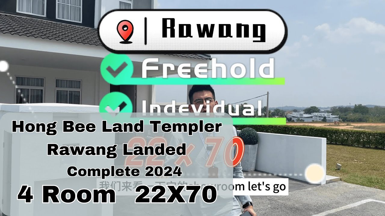 Templer Residence | Rawang Landed | Freehold | 22x70 | Hong Bee Land | Individual Title | [EP 010]