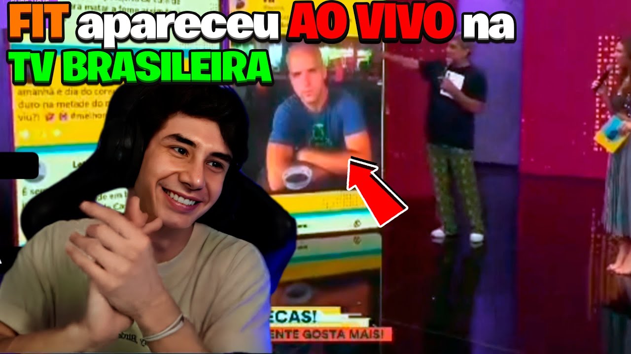 FIT APARECEU na TV no DIA dos CARECAS