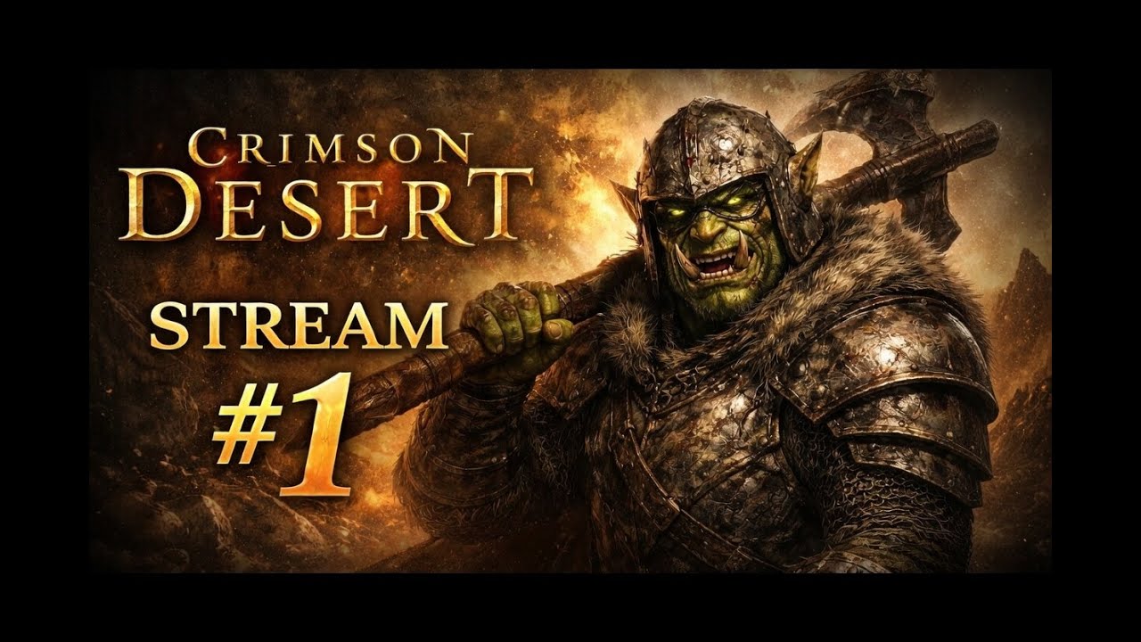 Its finally here crimson desert lets go!