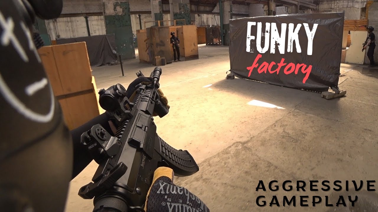 Airsoft at Funky Factory 🇫🇷 | Aggressive gameplay