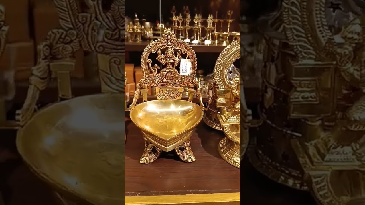 Brass Pooja Item Collections/ RL Handicrafts Vilakku Kadai