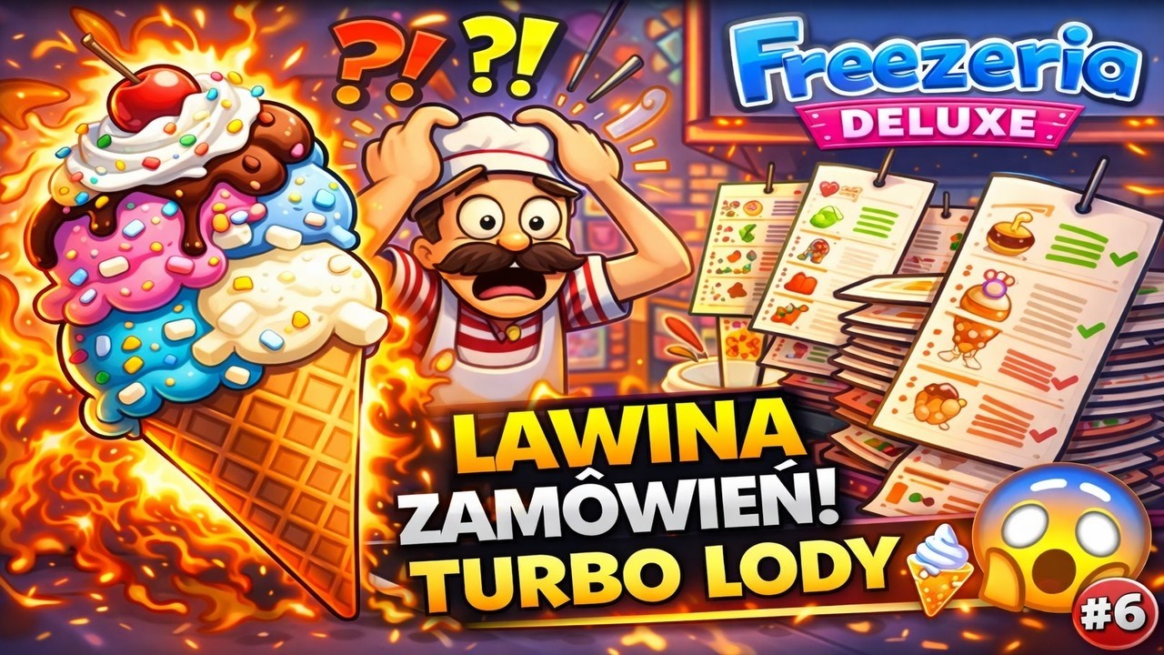 Turbo Lody i Totalny Chaos 🍦🔥 | Freezeria Deluxe #6 [PL]